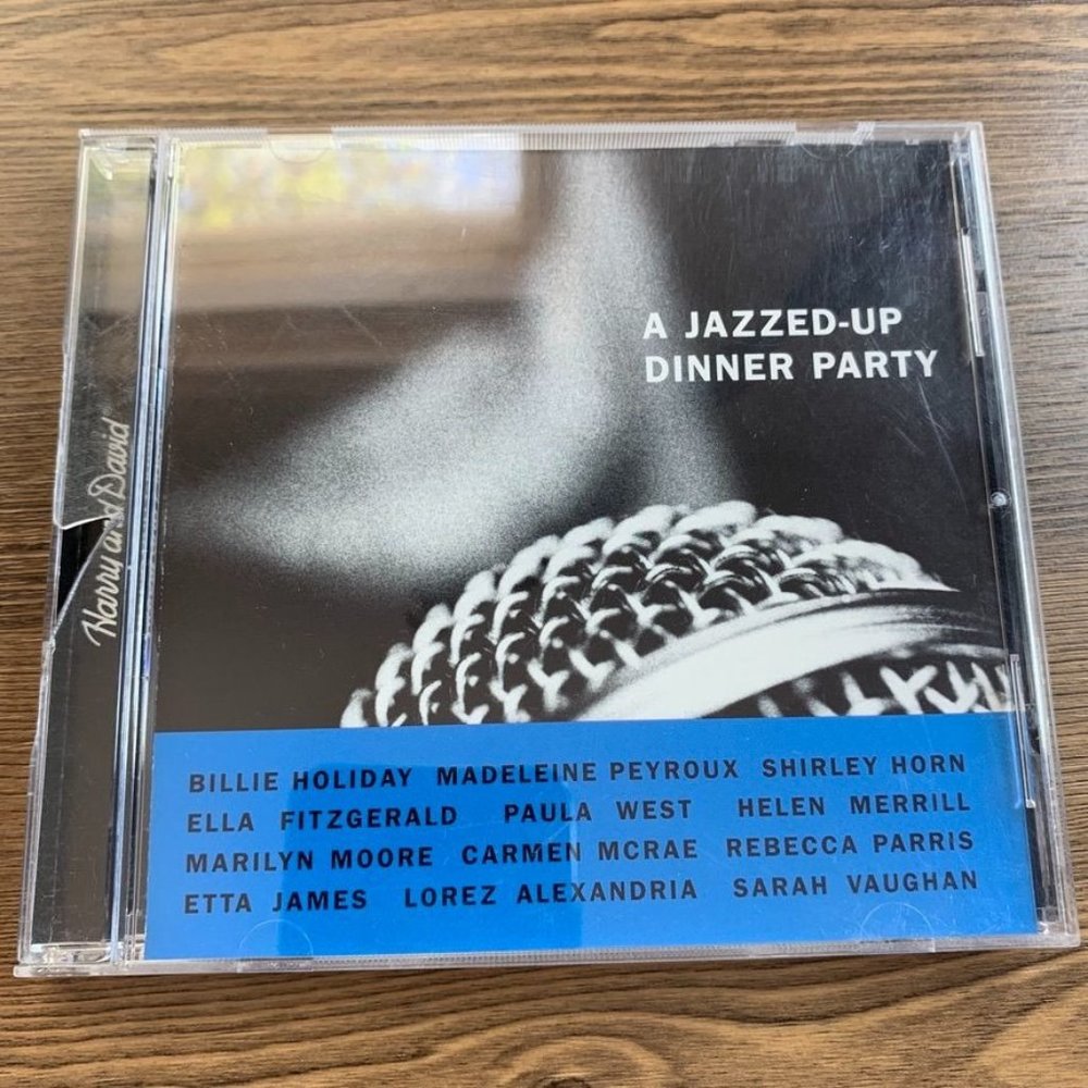 CD - A Jazzed Up Dinner Party - Various Artists Billie Holiday Shirley Horn Etta
